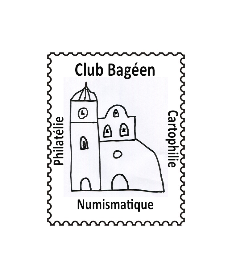 logo club philatélique et numismatique bagéen